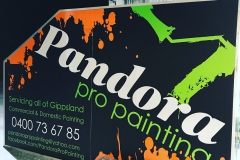 Pandora Pro Painting Trailer